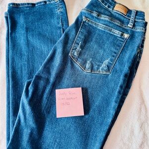 Judy Blue Women's Boot Cut Jeans - Dark Blue